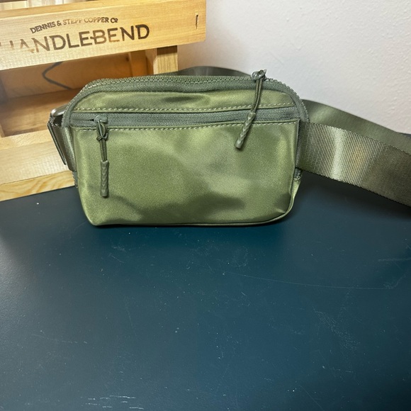 Olive Green Crossbody Bag - Picture 2 of 4